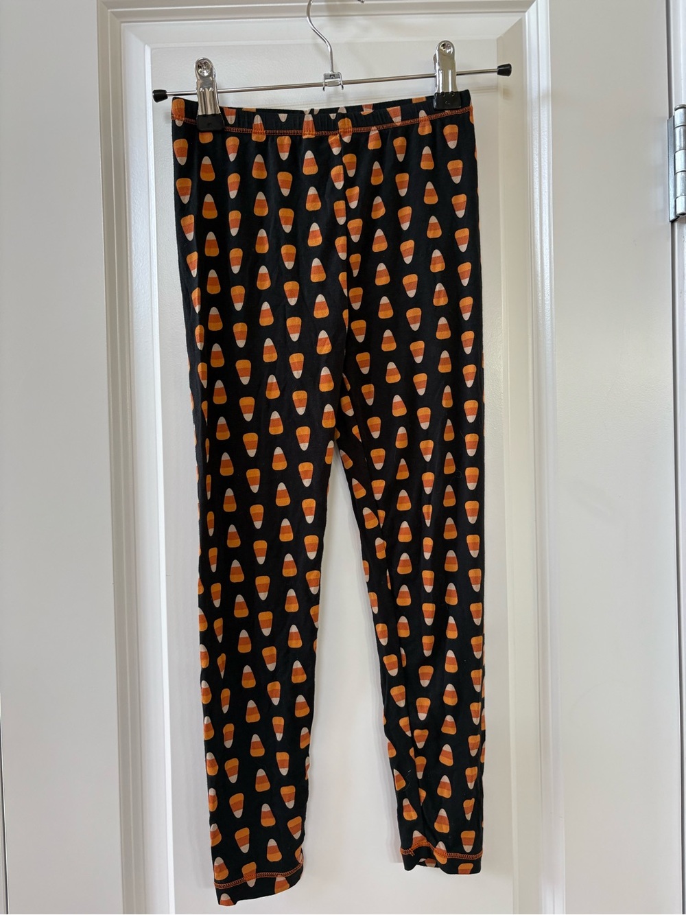 Kickee Pants Kids Bamboo Candy Corn Print Leggings Black Size 8 Medium